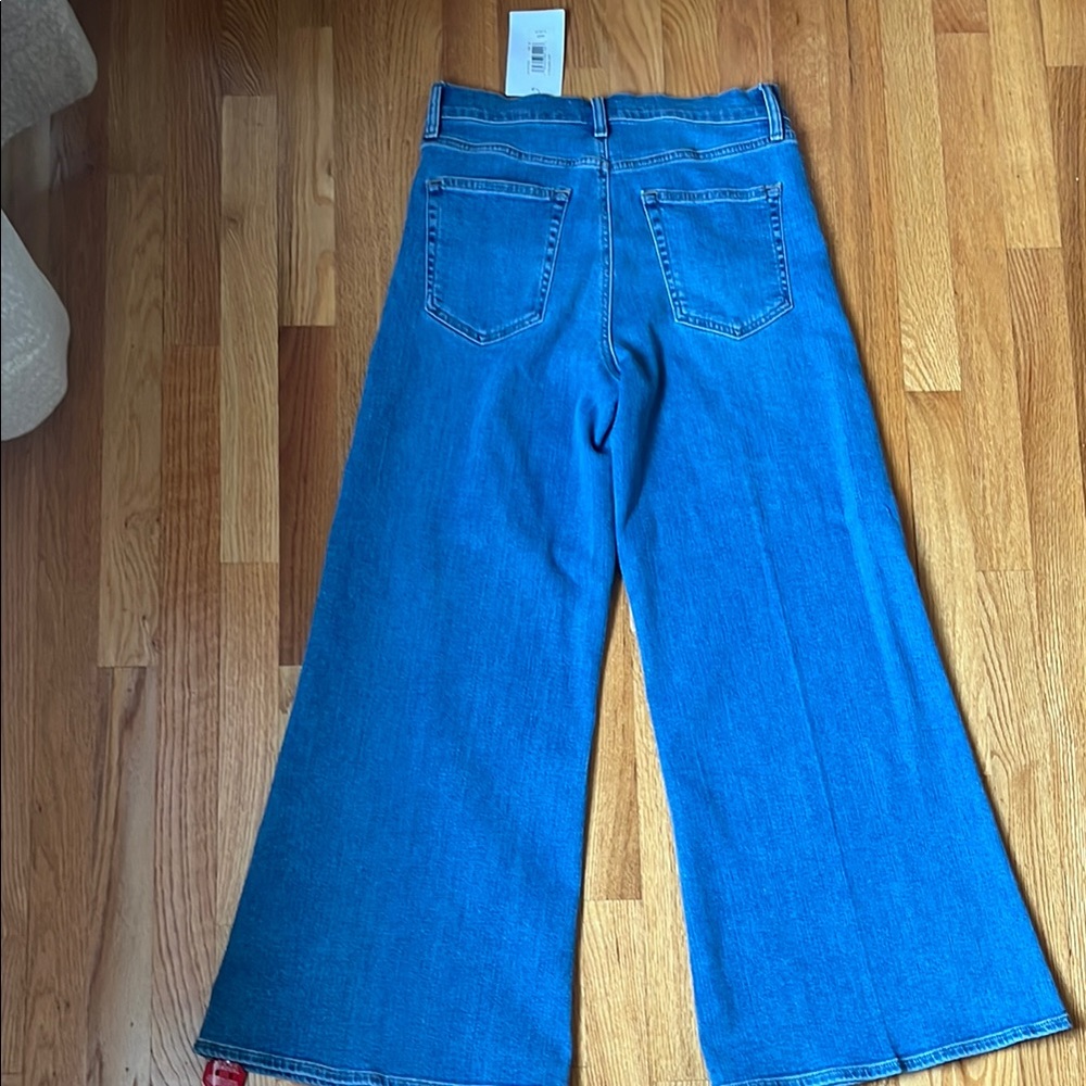 Frame Wide-Leg Crop Jeans! NWT! - Picture 5 of 6